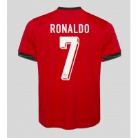 Camisa de time de futebol Portugal Cristiano Ronaldo #7 Replicas 1º Equipamento Europeu 2024 Manga Curta
